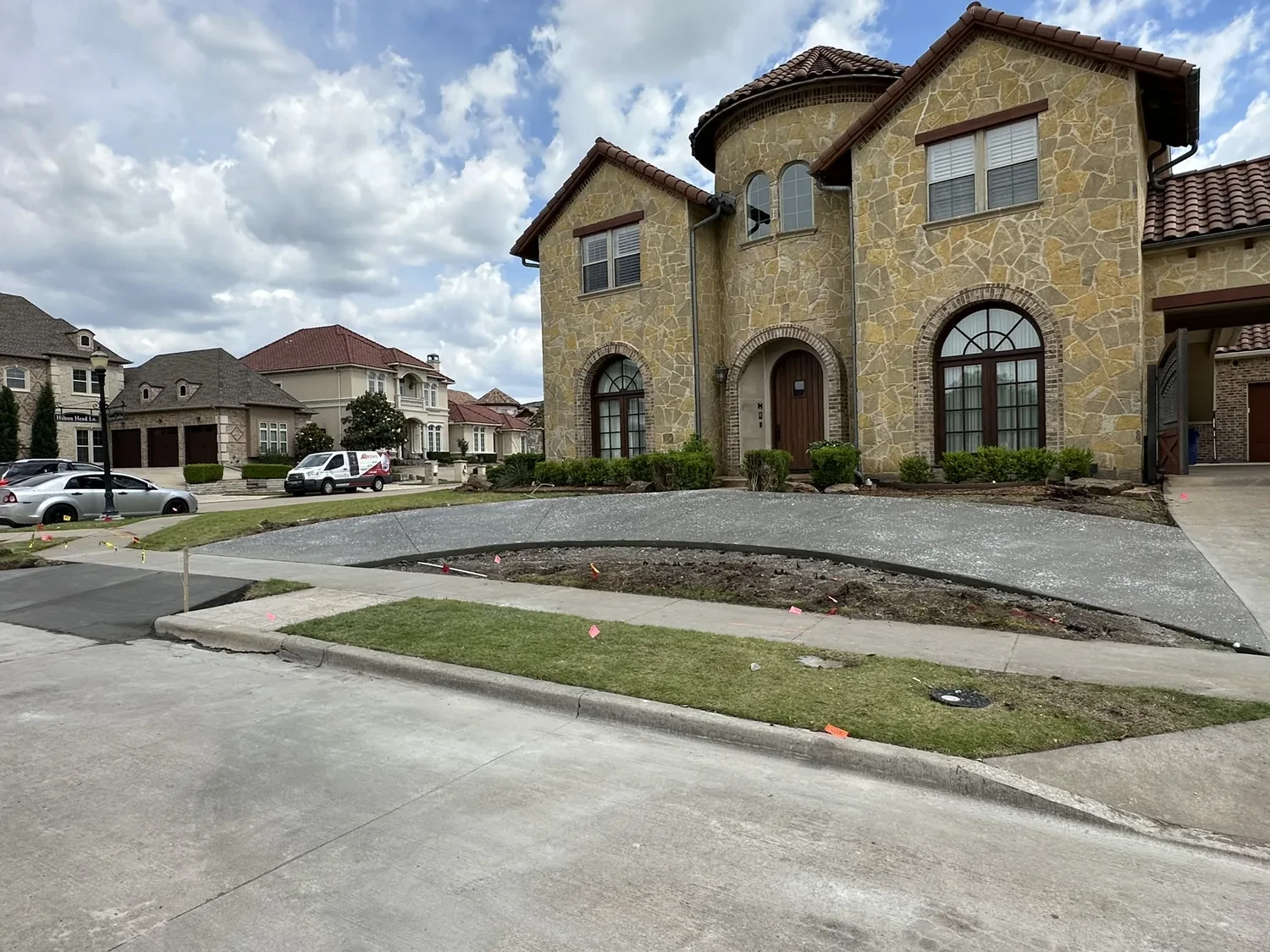 The replacement standard by Lucky’s Concrete in Midland
