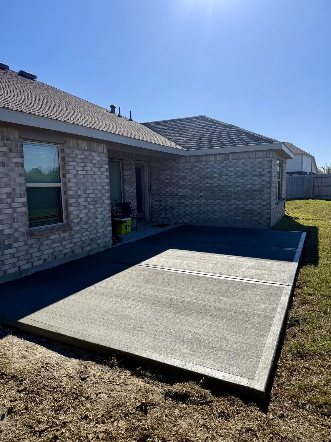 Built for caliche, clay, and freeze by Lucky&rsquo;s Concrete in Midland